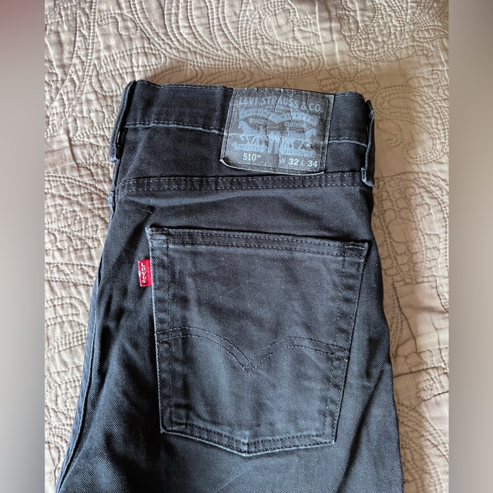 Levi’s 510 Black Jeans 32x34